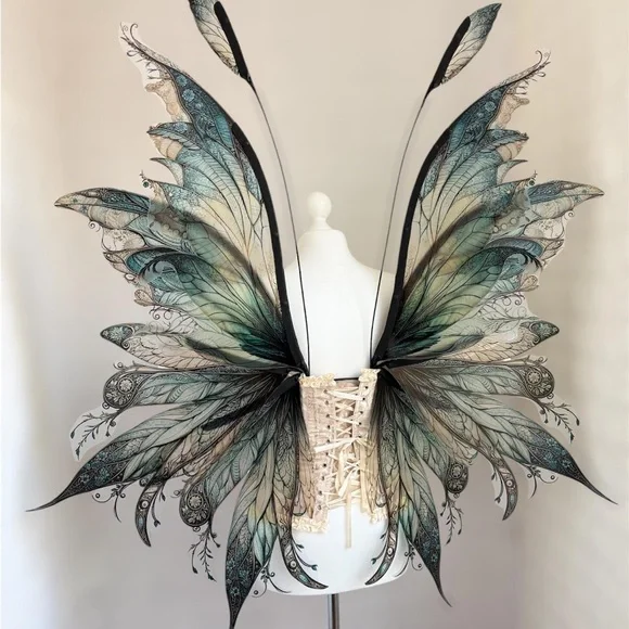 Fantasy Fairy Wings Costume - Picture 7 of 7